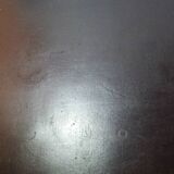 Executive office, black leather top