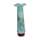 Blue opaline vase