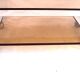 Table basse roulante design en plexiglas