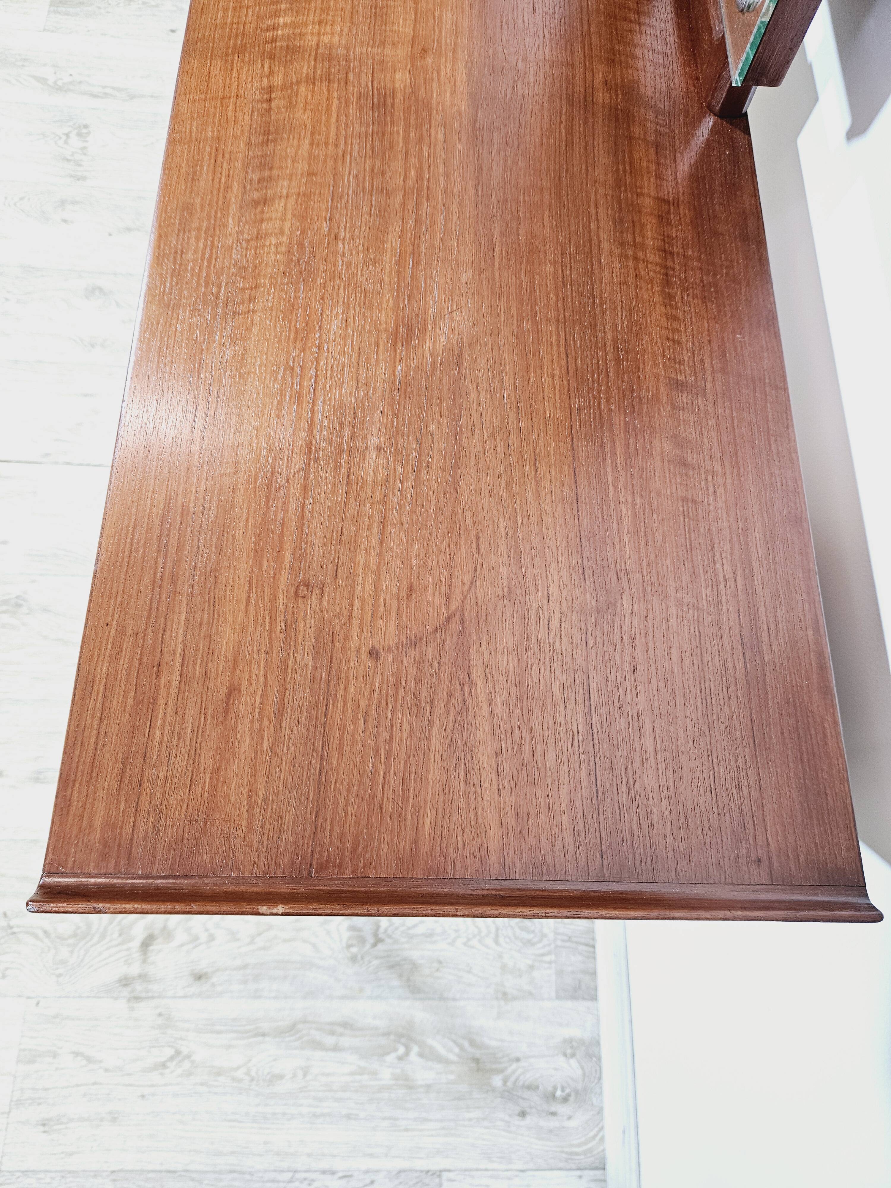 Gunnar nielsen tibergaard, toilet teak, denmark, 1960s.