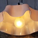 Pink opaline sconce