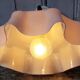 Pink opaline sconce