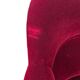 Vintage burgundy armchair / single armchair / fringed armchair