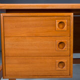 Teak Desk by H.P. Hansen Denmark - 1960s