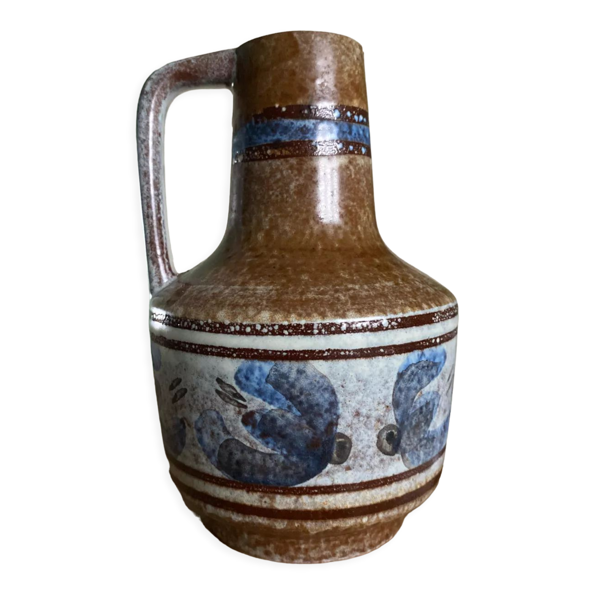 Vase vintage en céramique années 70