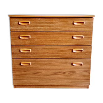 1970’s mid century modern chest of drawers by Schreiber