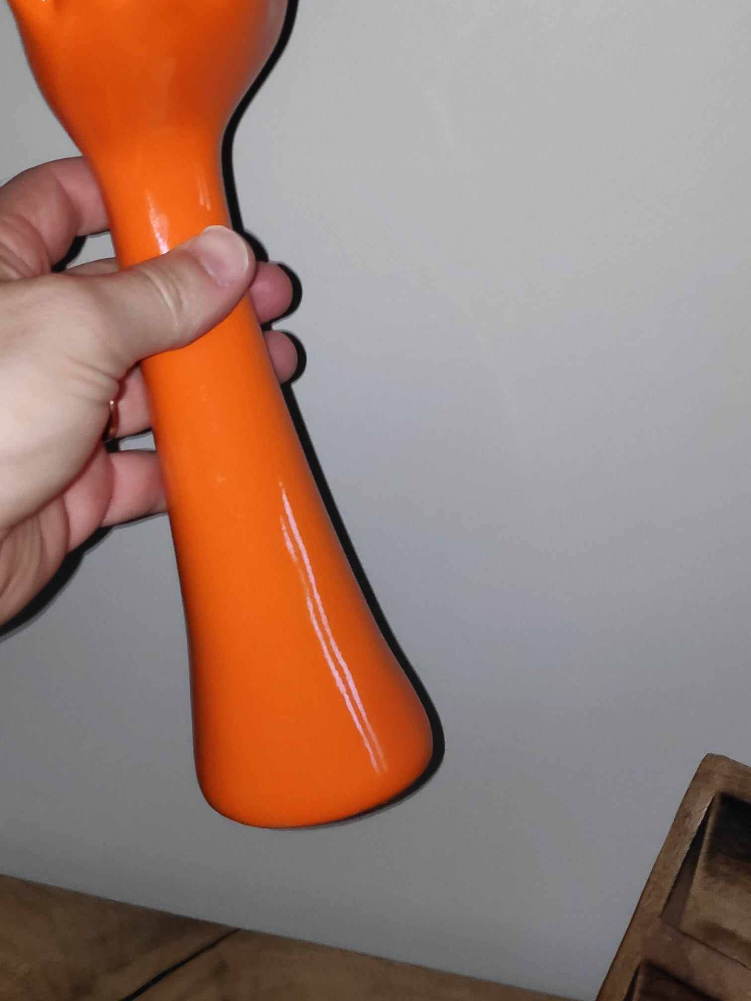 Orange jewelry holder / jewelry hand