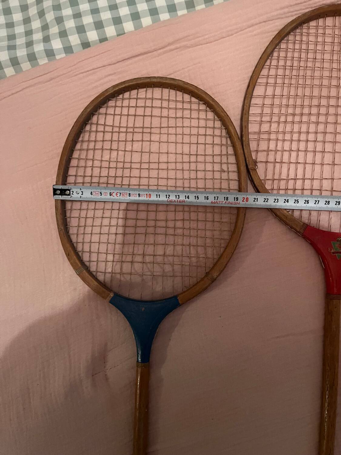 Raquettes vintage décoration