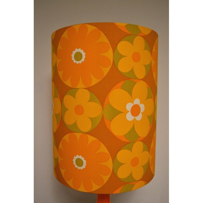 Corolles orange lampshade 1970
