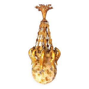 Suspension pâte de verre - 1950s