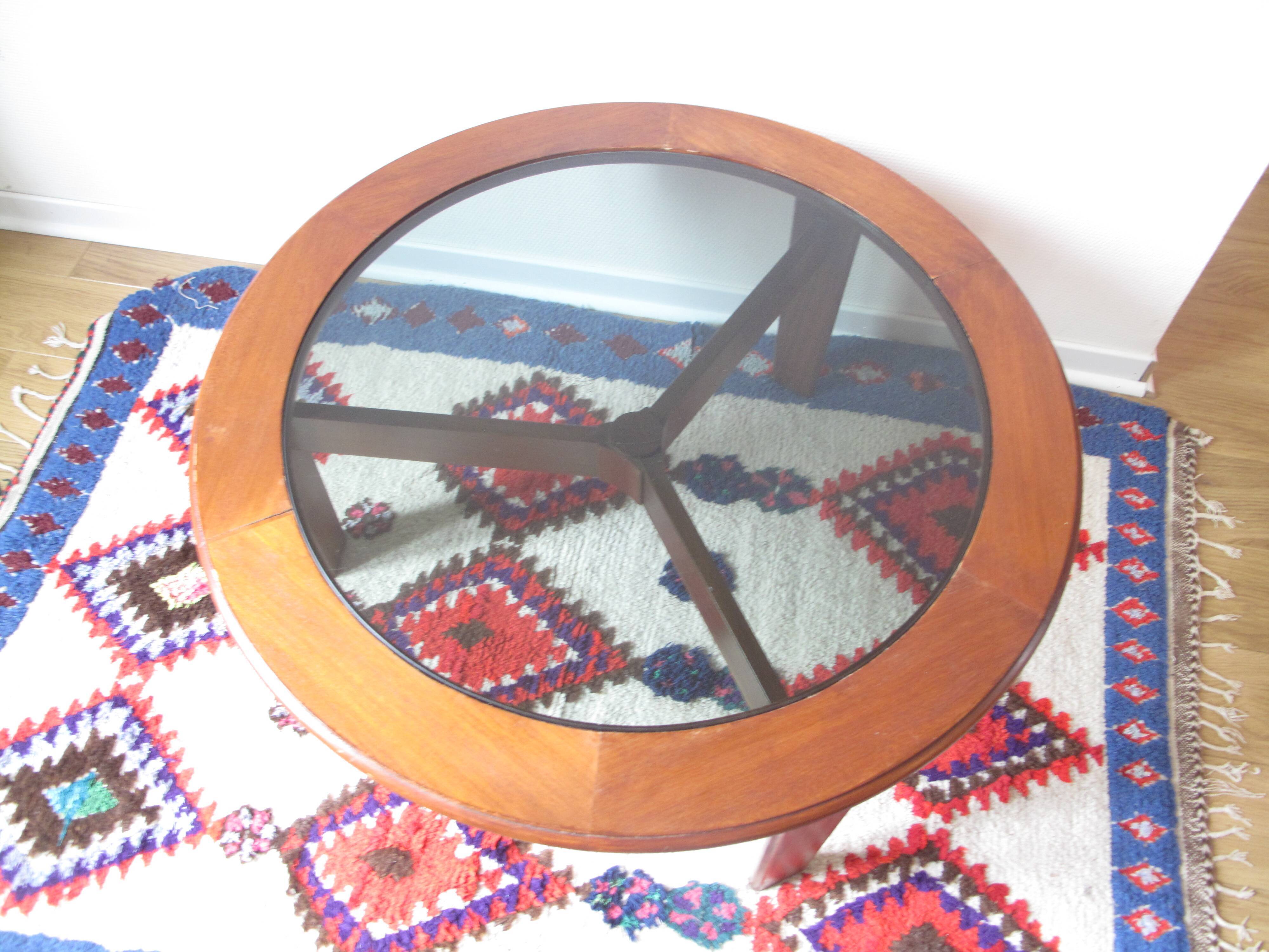 Table basse années 60