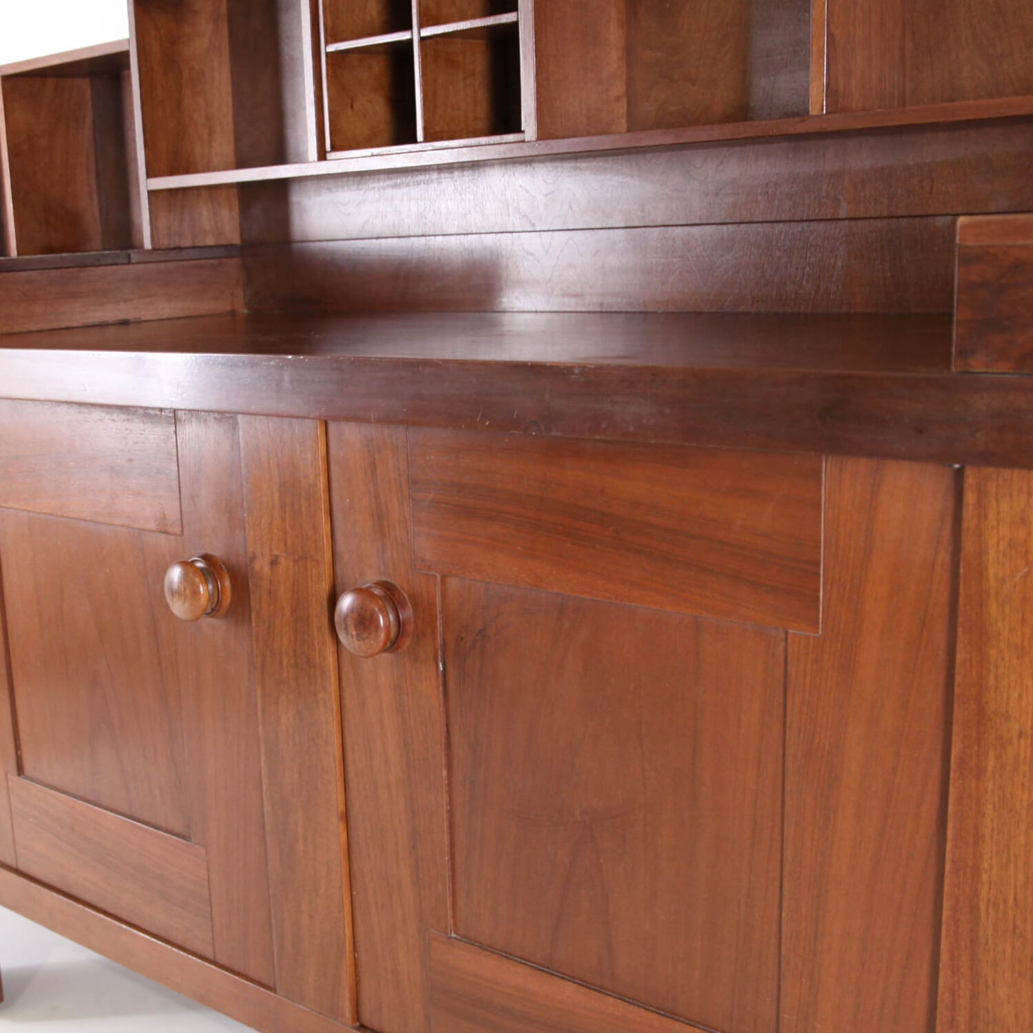 Walnut buffet published by Bernini