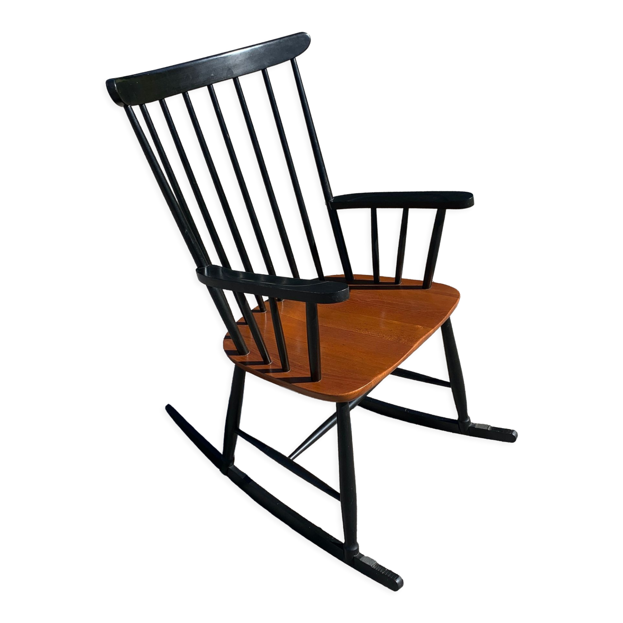 Fauteuil a bascule rocking chair scandinave