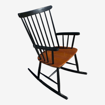 Fauteuil a bascule rocking chair scandinave