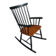 Fauteuil a bascule rocking chair scandinave