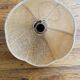 Vintage rattan flower pendant