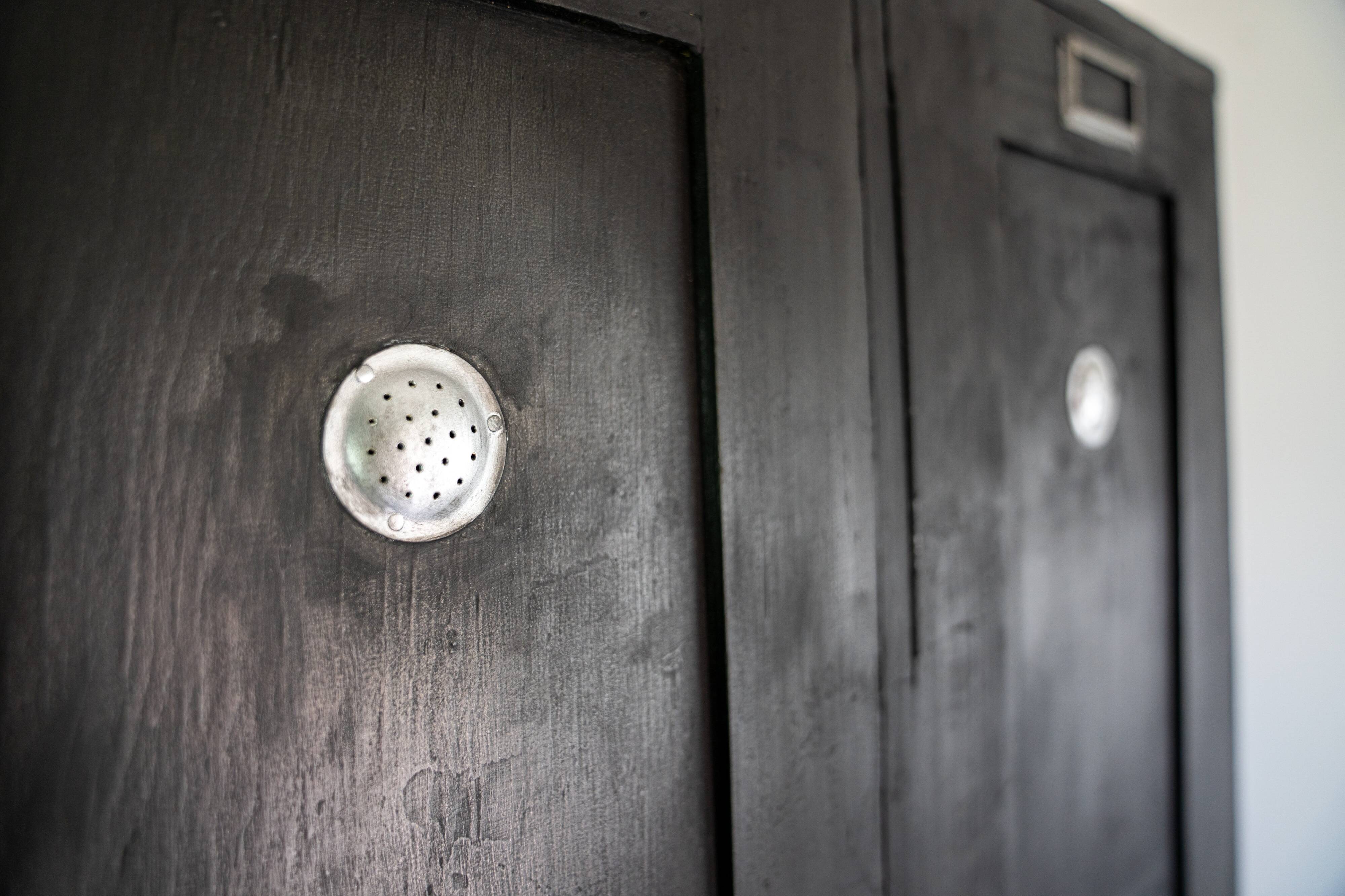 Wooden locker industrial style