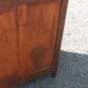 Parisian sideboard in oak and walnut 2 doors 2 drawers from the 20s