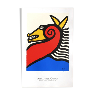 Alexander Calder , Horse, 1990
