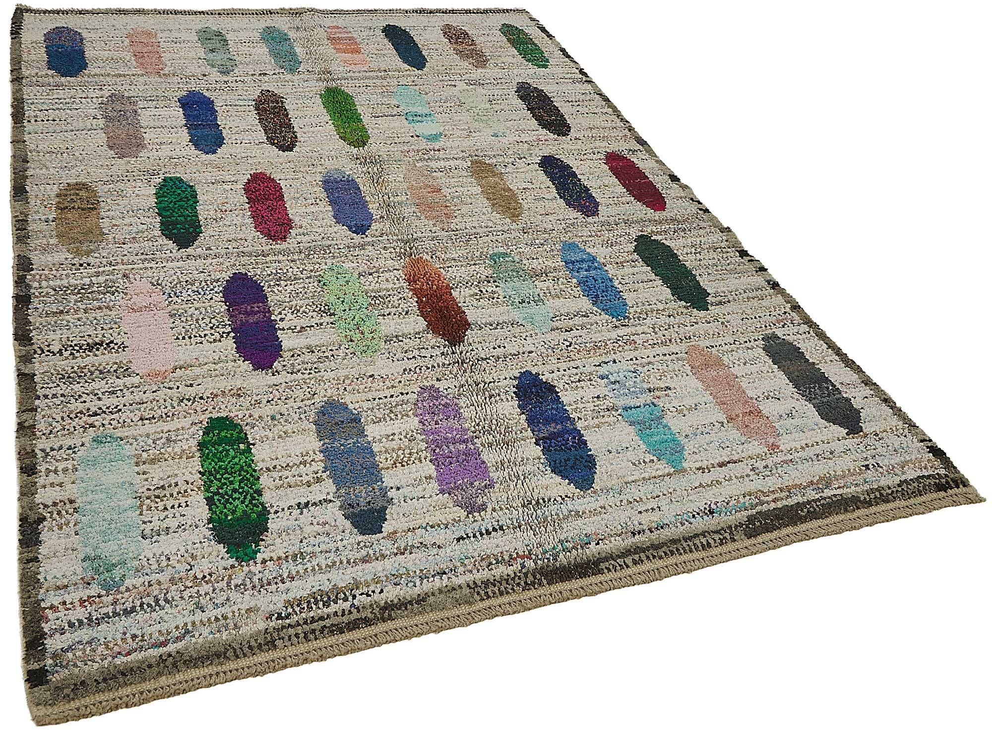 Handwoven Turkish Recycled Boho Rug 170 cm x 248 cm