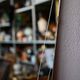 60s chiselled rockabilly retro mirror wall decoration