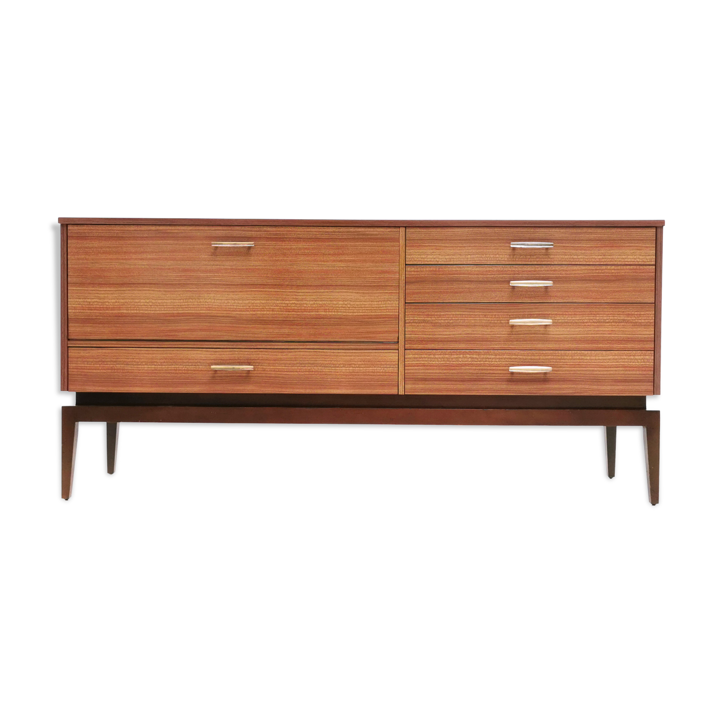 British teak mid century sideboard by Lebus, 1960s