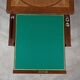 Mahogany and marquetry games table, Art Nouveau, 1920