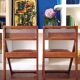 Paire de chaises Henry Meyer