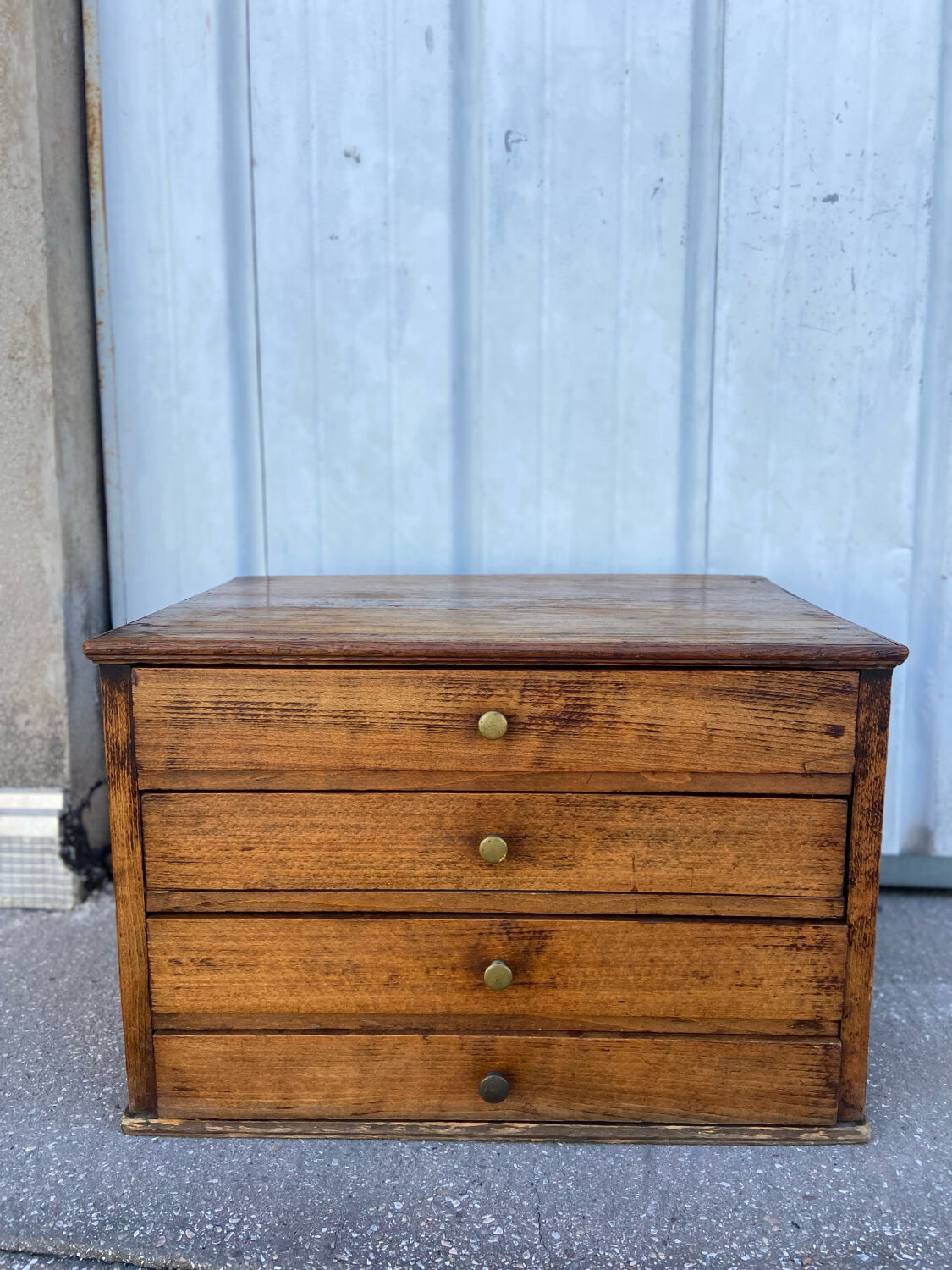Antique storage cabinet