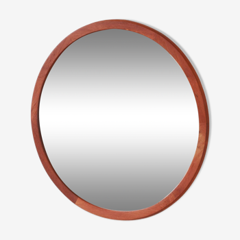 Round Mirror - Teak Frame - Scandinavian - 14.09.23.15
