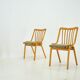 Ensemble de 4 chaises de salle à manger conçu par Antonín Šuman, années 1960