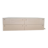 Ligne Roset TV unit, glossy white