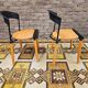 Paire de chaises années 80