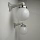 Pair of vintage opaline wall sconces
