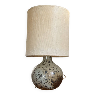 Vintage ball lamp in pyrite sandstone
