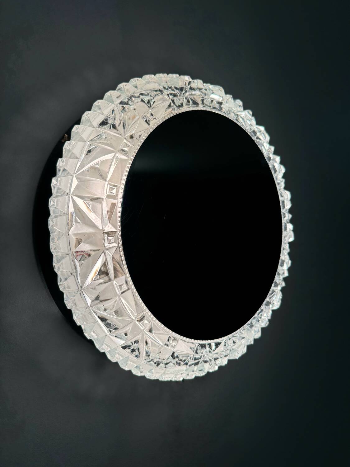 60s mirror glass wall light ceiling lamp