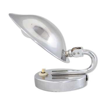 1930s Aluminium Table Lamp,Czechoslovakia