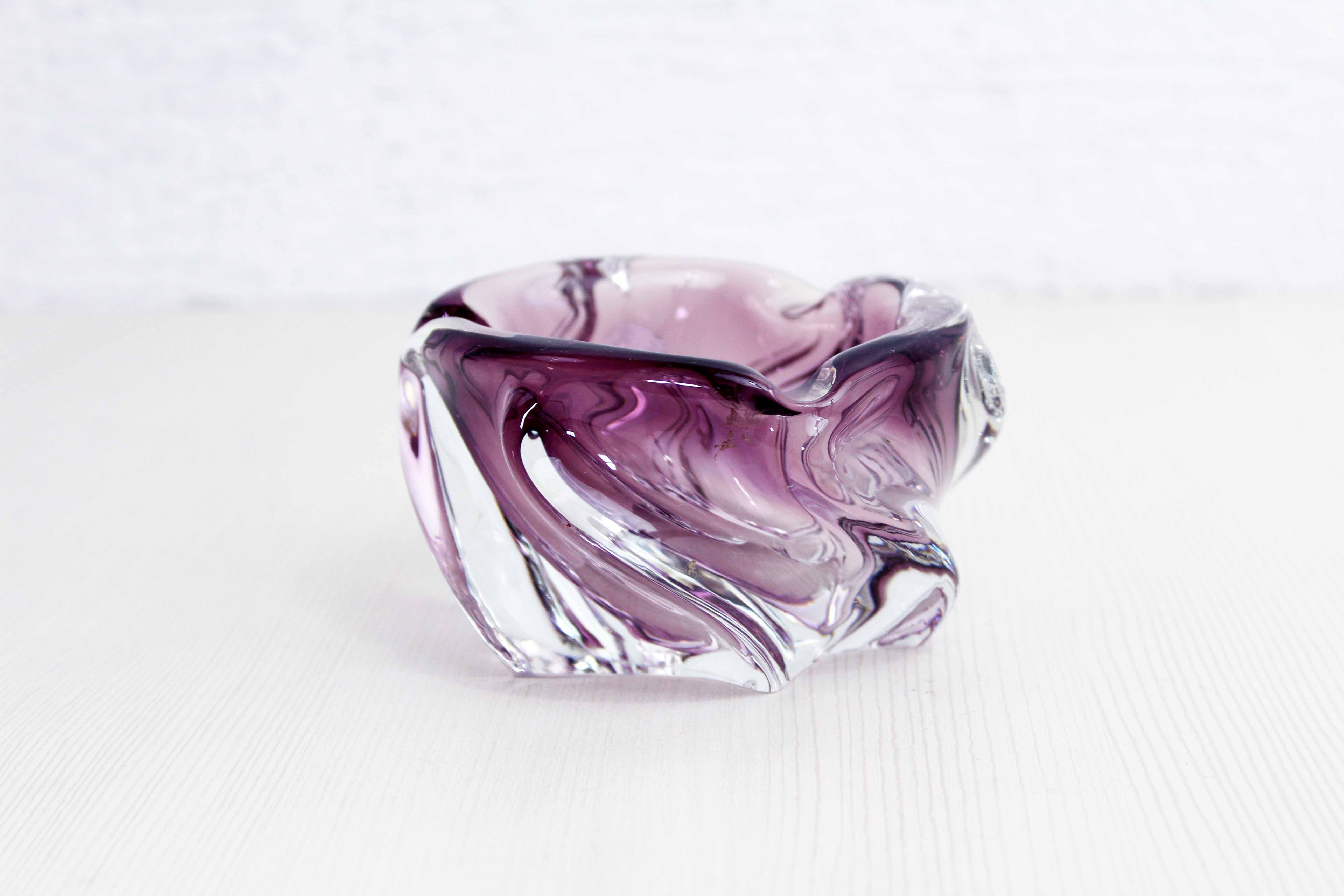 Murano glass ashtray