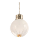 Suspended chandelier large Sputnik ball Murano, VeArt, Italy, 1970s