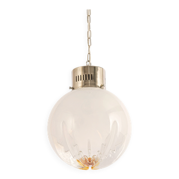 Suspension boule Sputnik Murano, VeArt, Italie, années 1970
