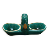 Art Deco salt and pepper set with ducks