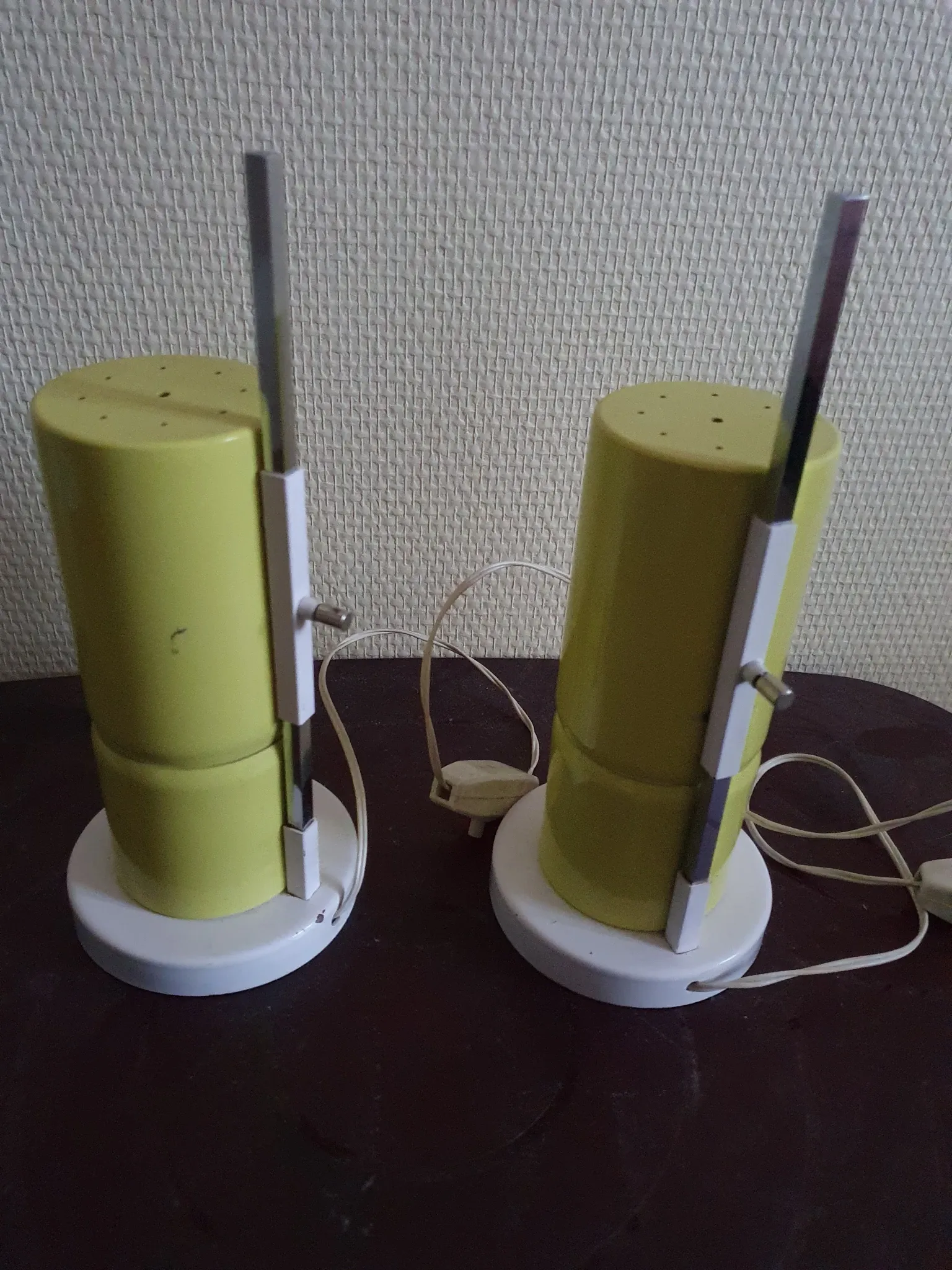 Pair of vintage desk lamps