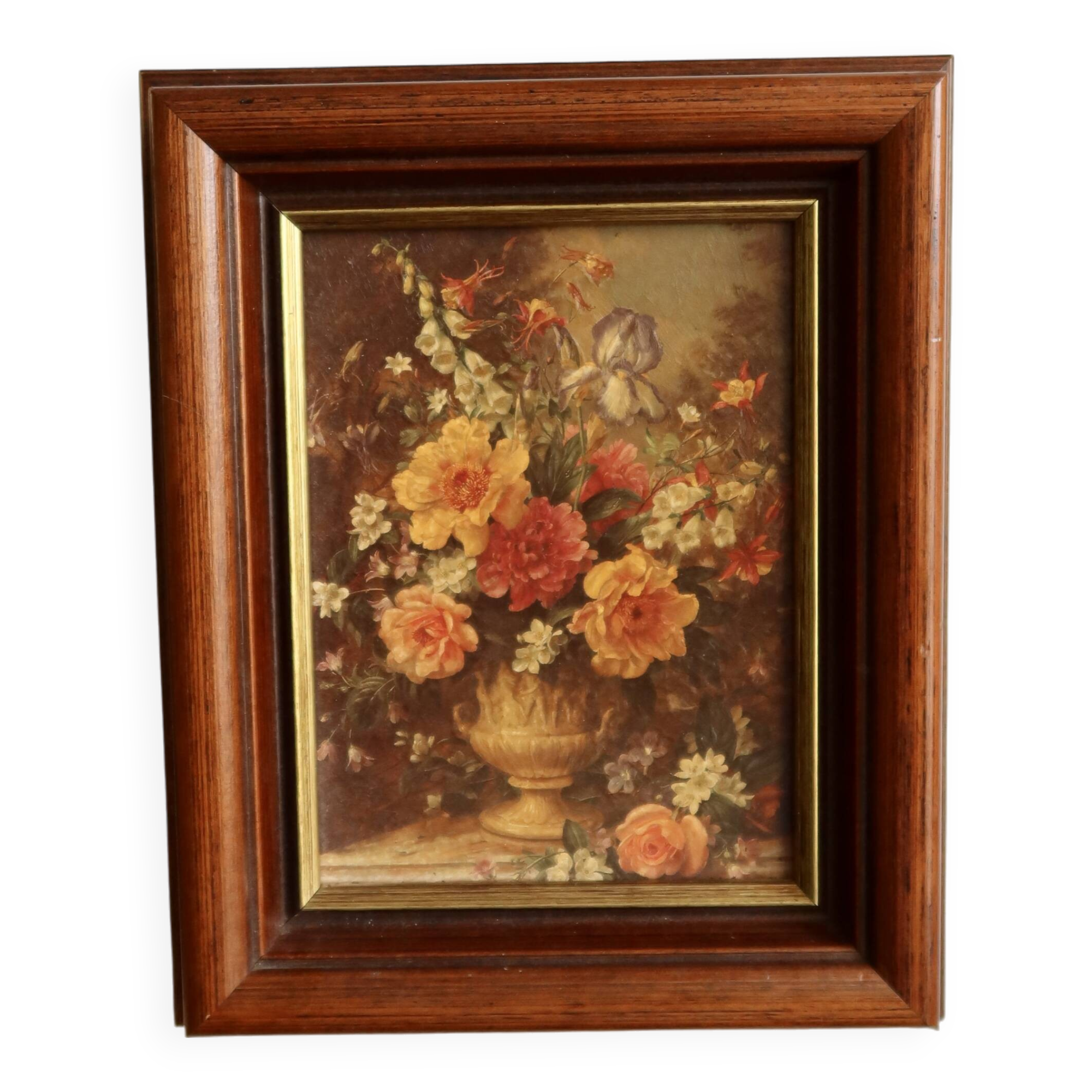 Vintage oil on canvas "The glory of nature" signed A.Williams