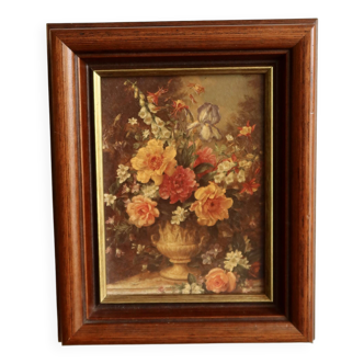 Vintage oil on canvas "The glory of nature" signed A.Williams