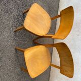 Duo of Thonet bistro chairs