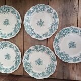 Plate Plate terre de fer Longchamp Héléna