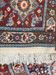 Large vintage Persian rug Mills handmade 200 x 300 cm