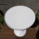 Lot 4 chaises Tolix T2 & table blanche vintage
