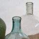 Antique colored damajuanas (circa 1920). Set of 3 pieces