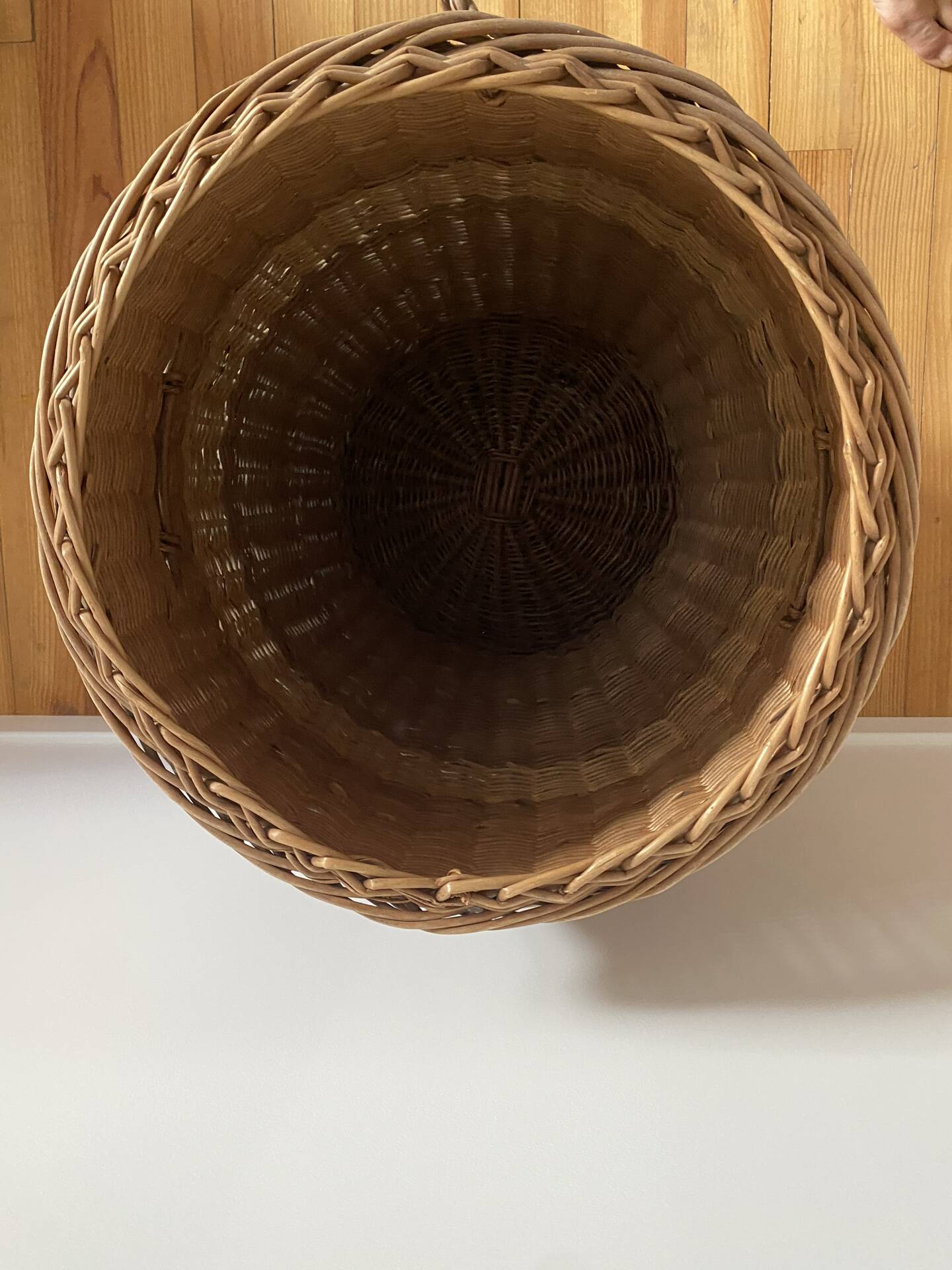 Vintage laundry basket